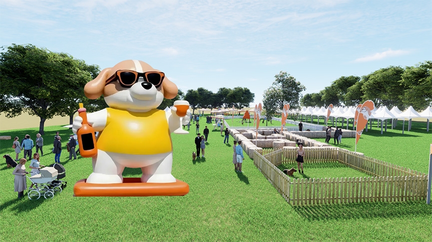 Doggo Fest 2025 萌爆登陸西九-10萬呎草地人寵嘉年華-7大亮點率先睇-6米高吉祥物Rushy